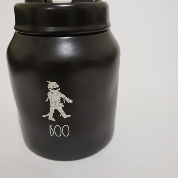 Rae Dunn Halloween Decor Canister 7inch - Picture 2 of 5